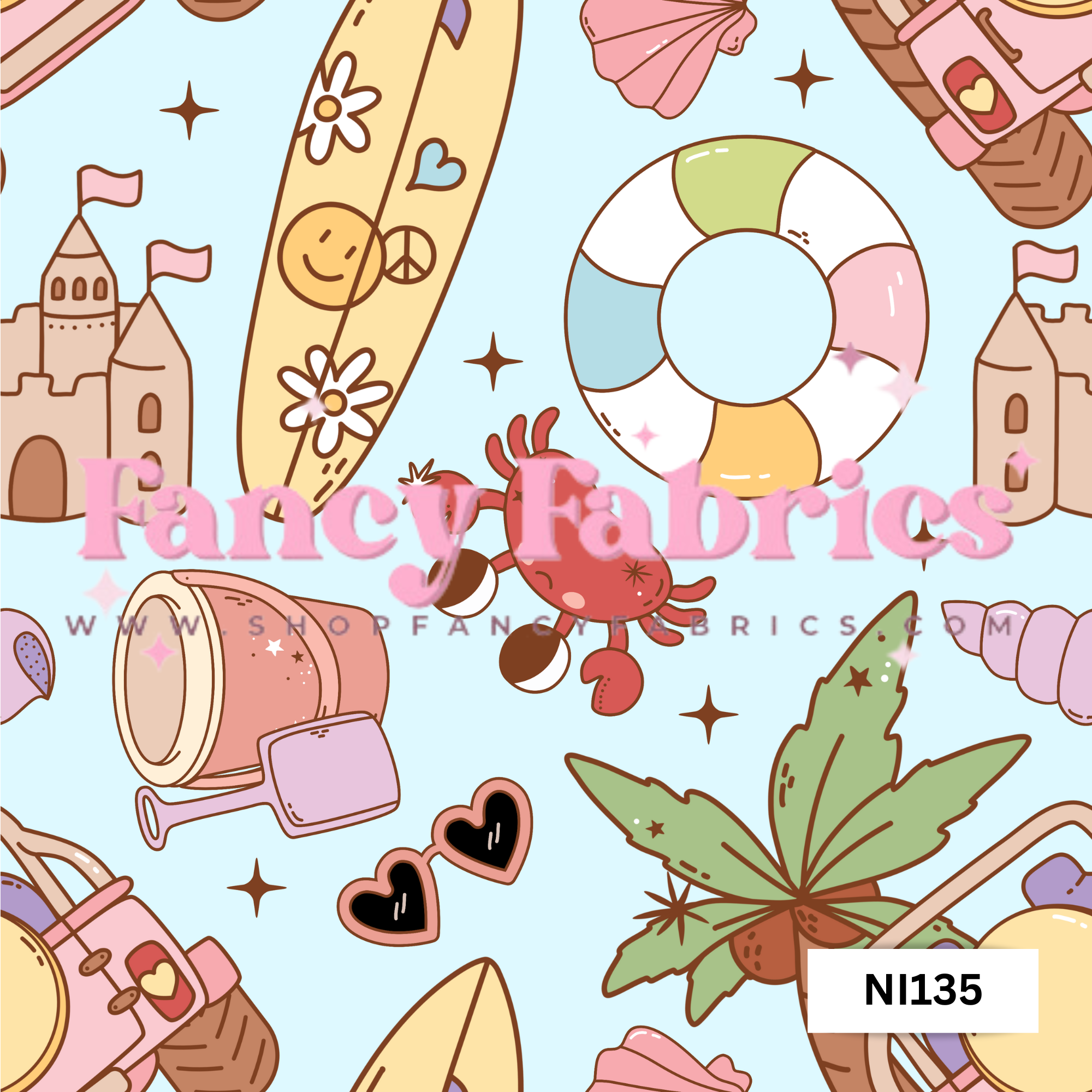 NI135 | PREORDER | Fabric By The Yard