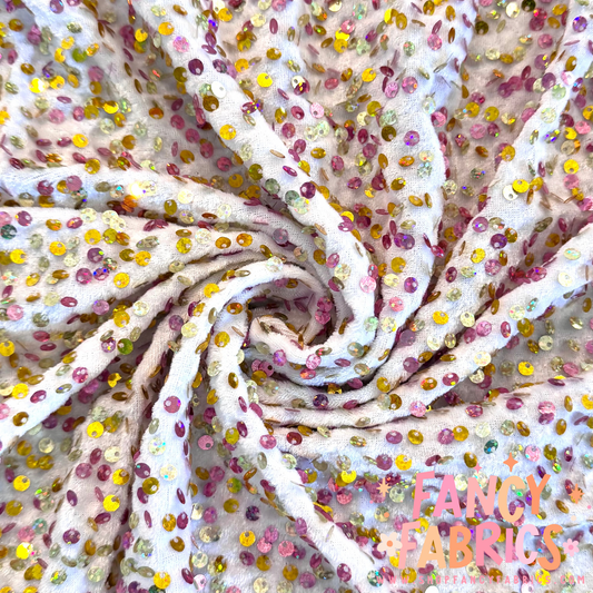 Dreamy | Stretch Sequin Velvet | Ready To Ship