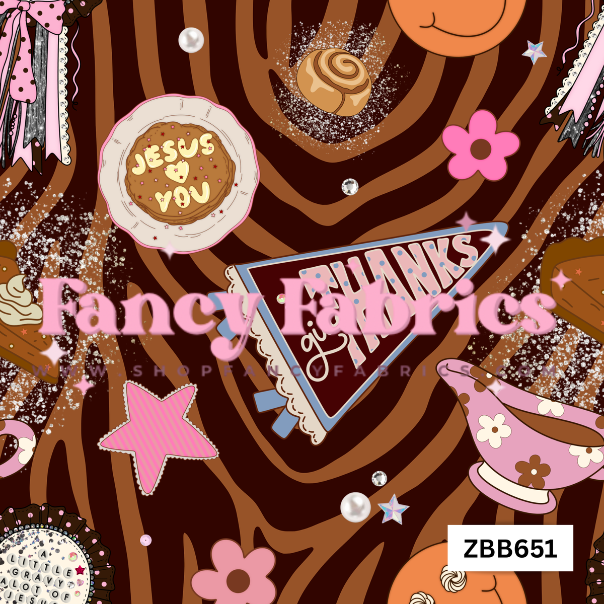 ZBB651 | PREORDER | Fabric By The Yard