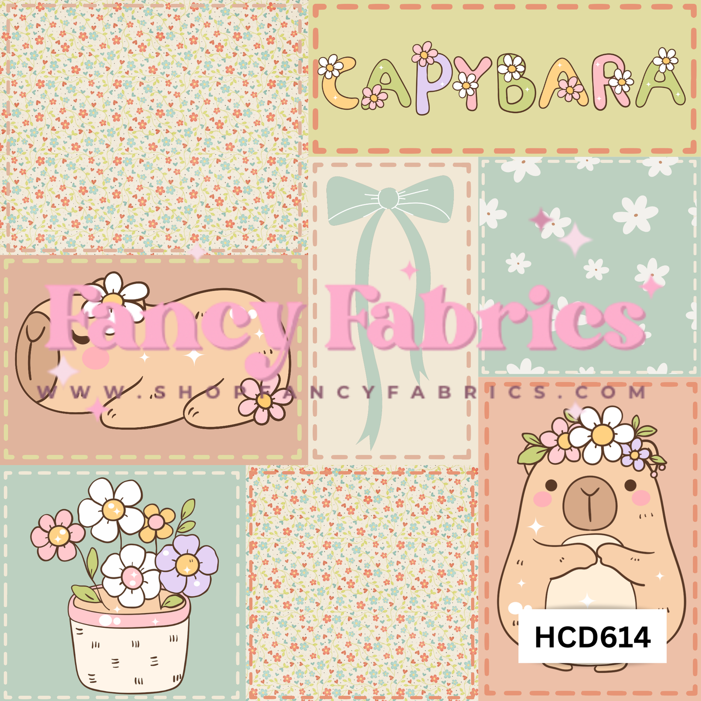 HCD614 | PREORDER | Fabric By The Yard