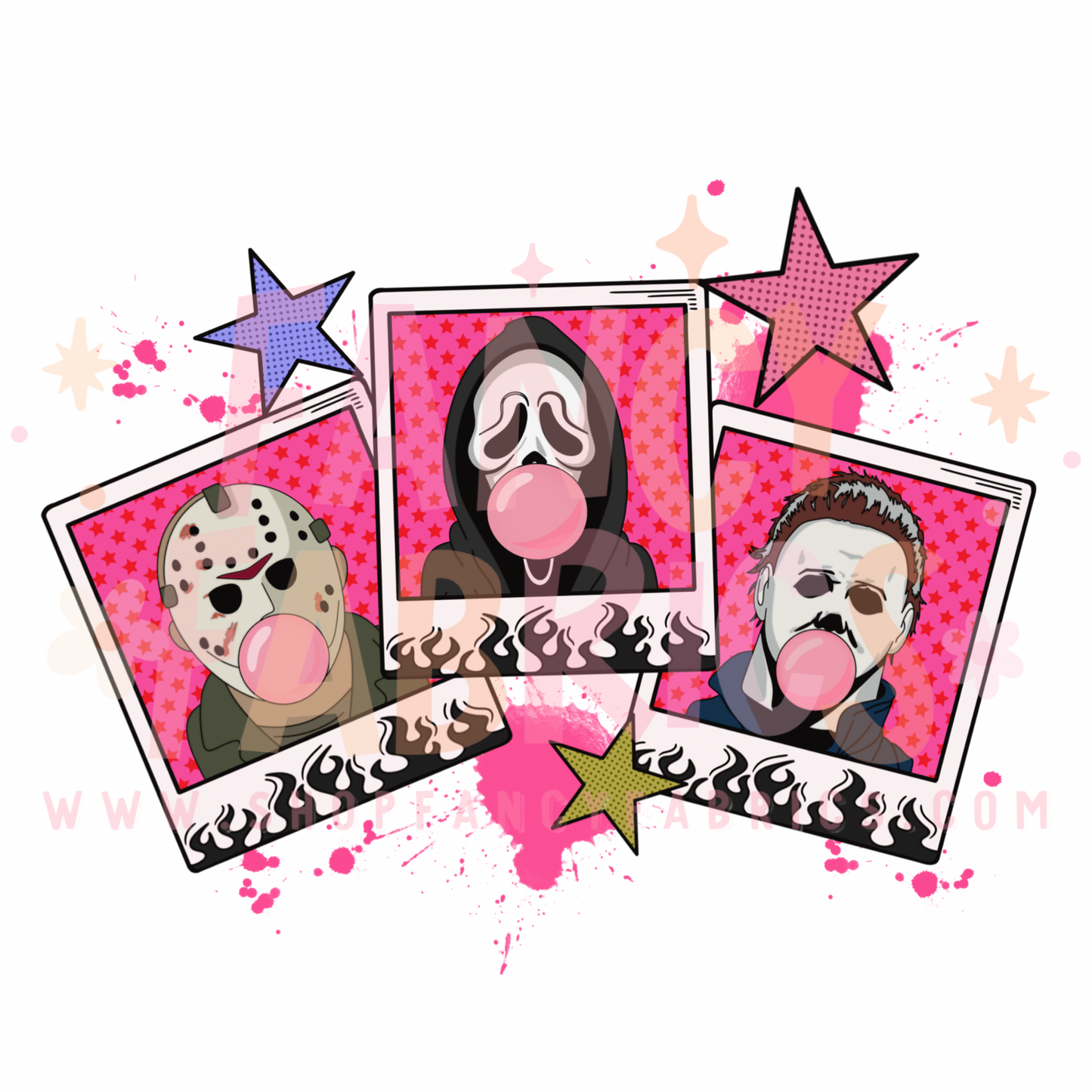 Horror Polaroids | Toddler Size | DTF Transfer