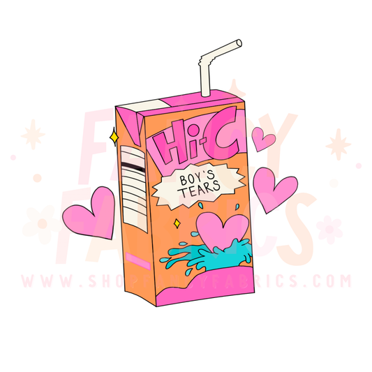 Boys Tears | Toddler Size | DTF Transfer