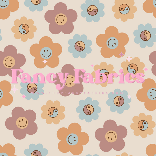 Lauren Liza Designs | Retro Floral 45 | PREORDER | By The Yard