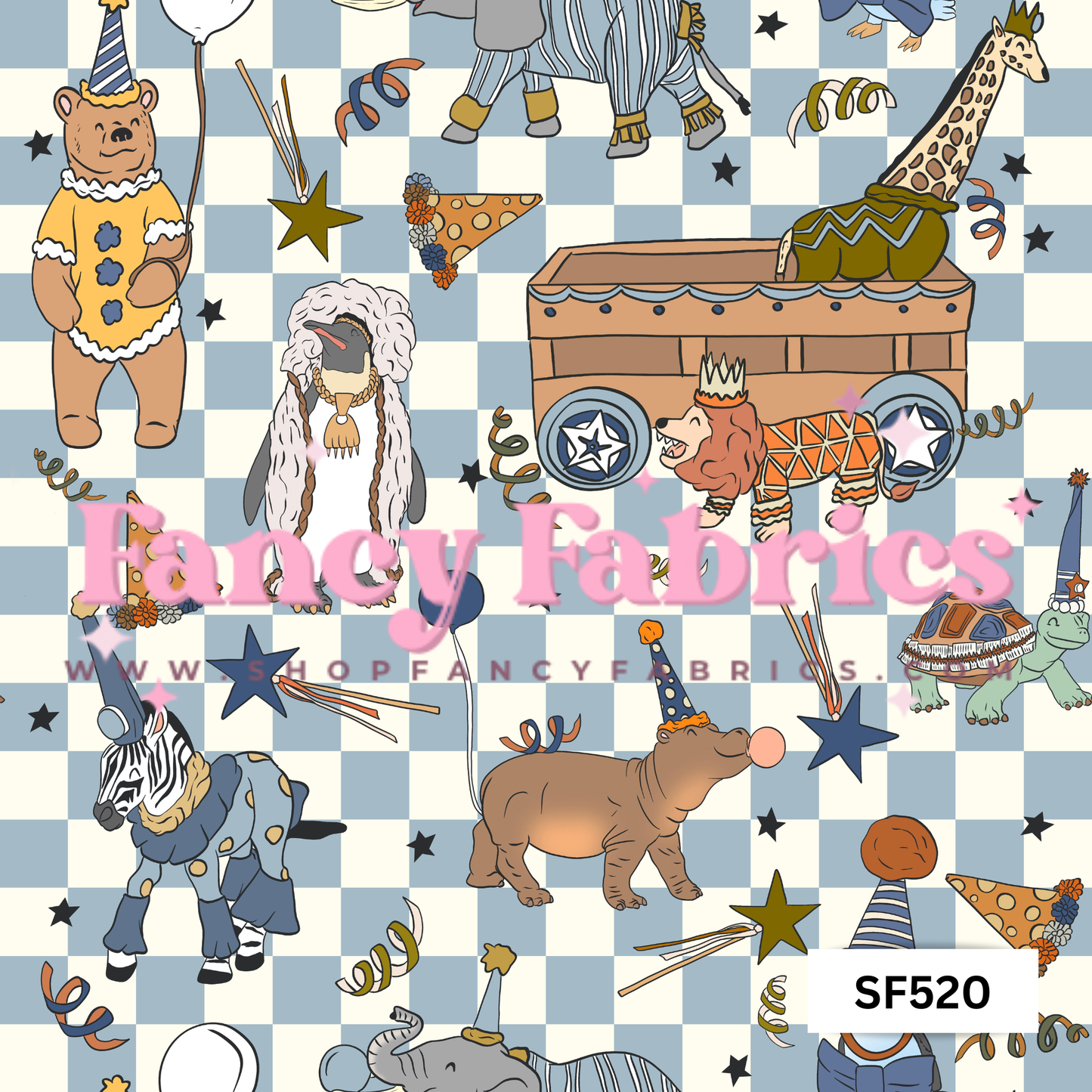 SF520 | PREORDER | Fabric By The Yard