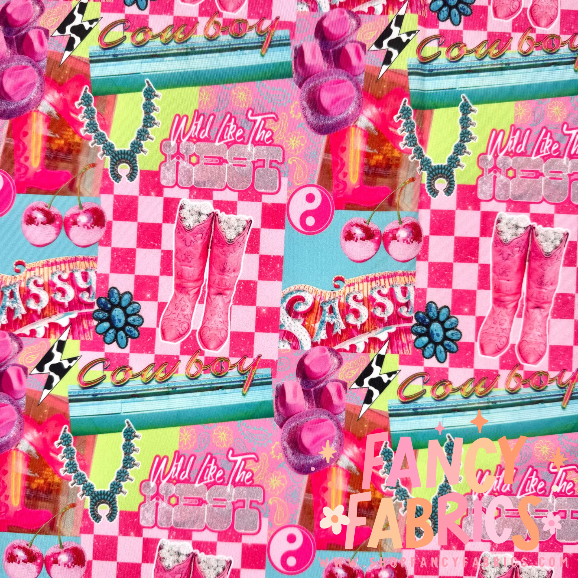 Wild Like The West | Swim | 6x6 Scaling | Ready To Ship