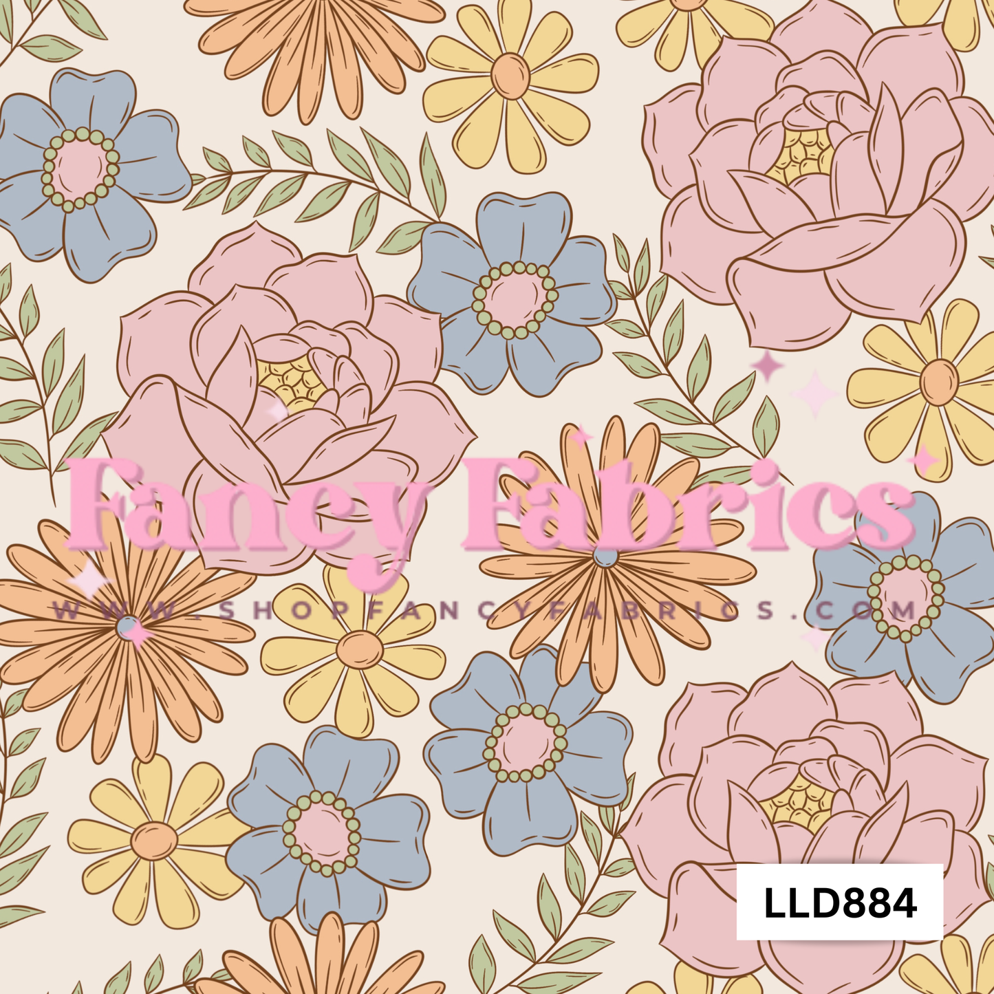 LLD884 | PREORDER | Fabric By The Yard