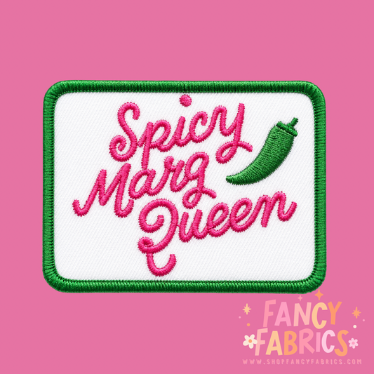 Spicy Marg Queen | Iron On Patch
