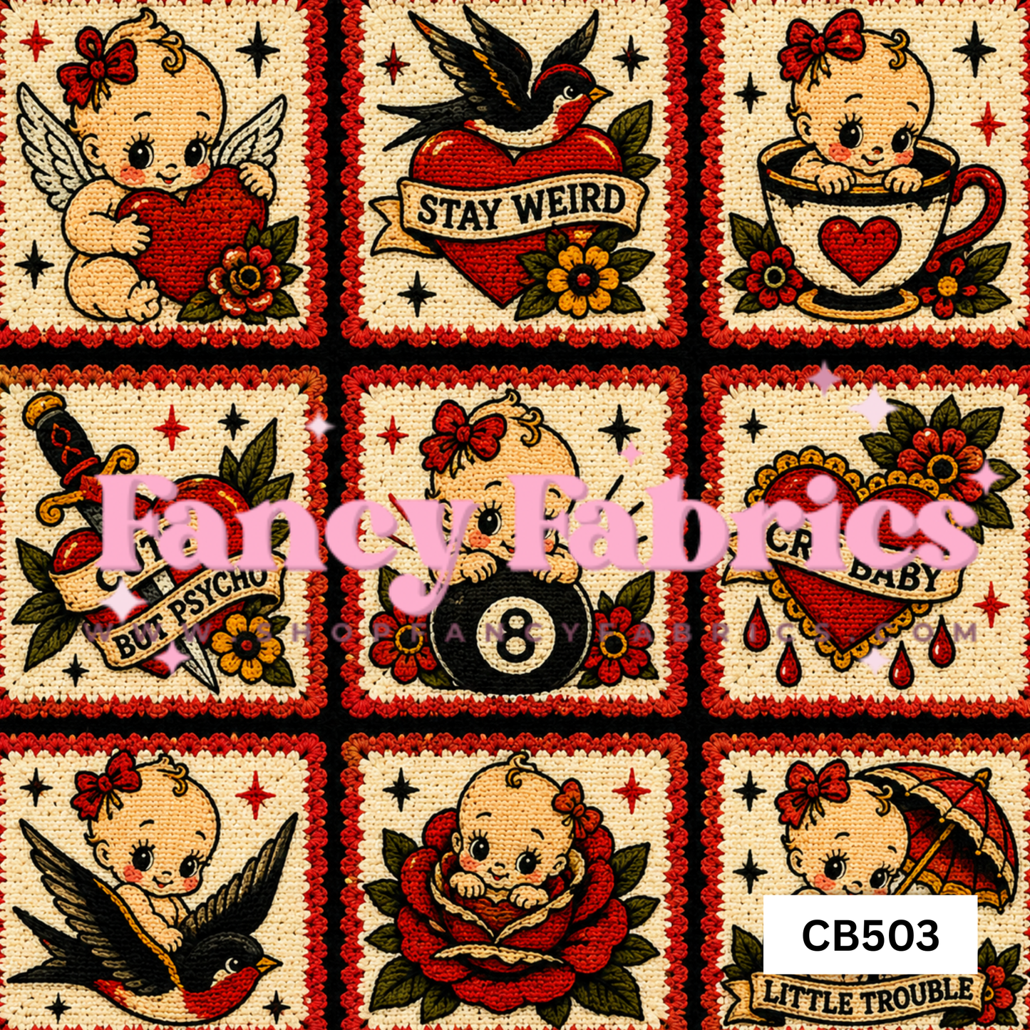 CB503 | PREORDER | Fabric By The Yard