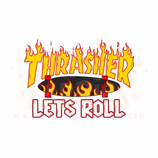 Let's Roll | Child Size | DTF Transfer