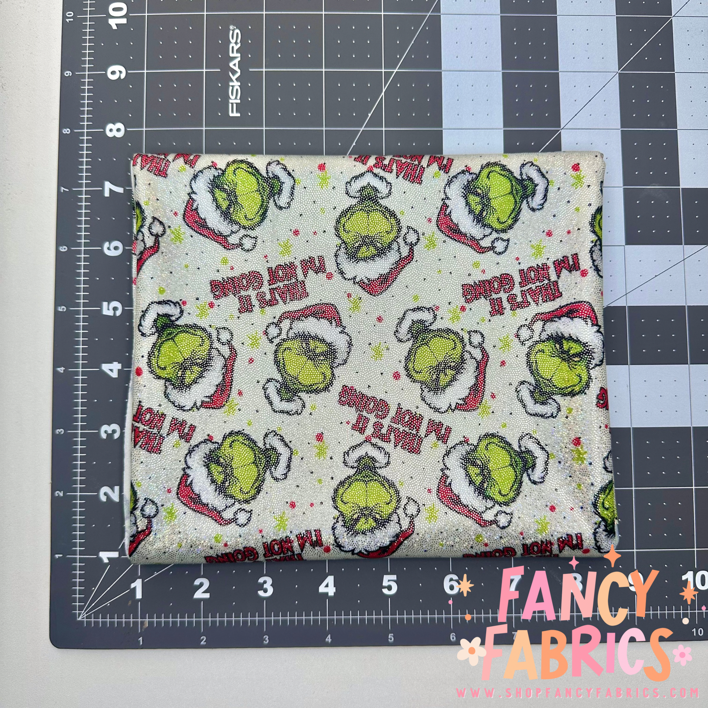 I'm Not Going (Red) | 4x4 Scaling | Printed Holographic | Ready To Ship