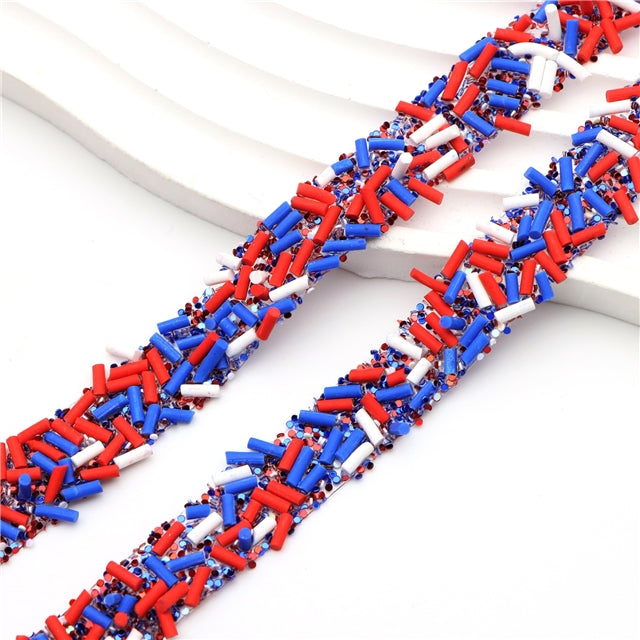RWB Sprinkles | Adhesive Tape | Sold By The Yard