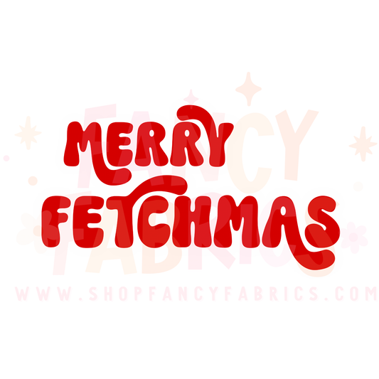 Merry Fetchmas | Child Size | DTF Transfer