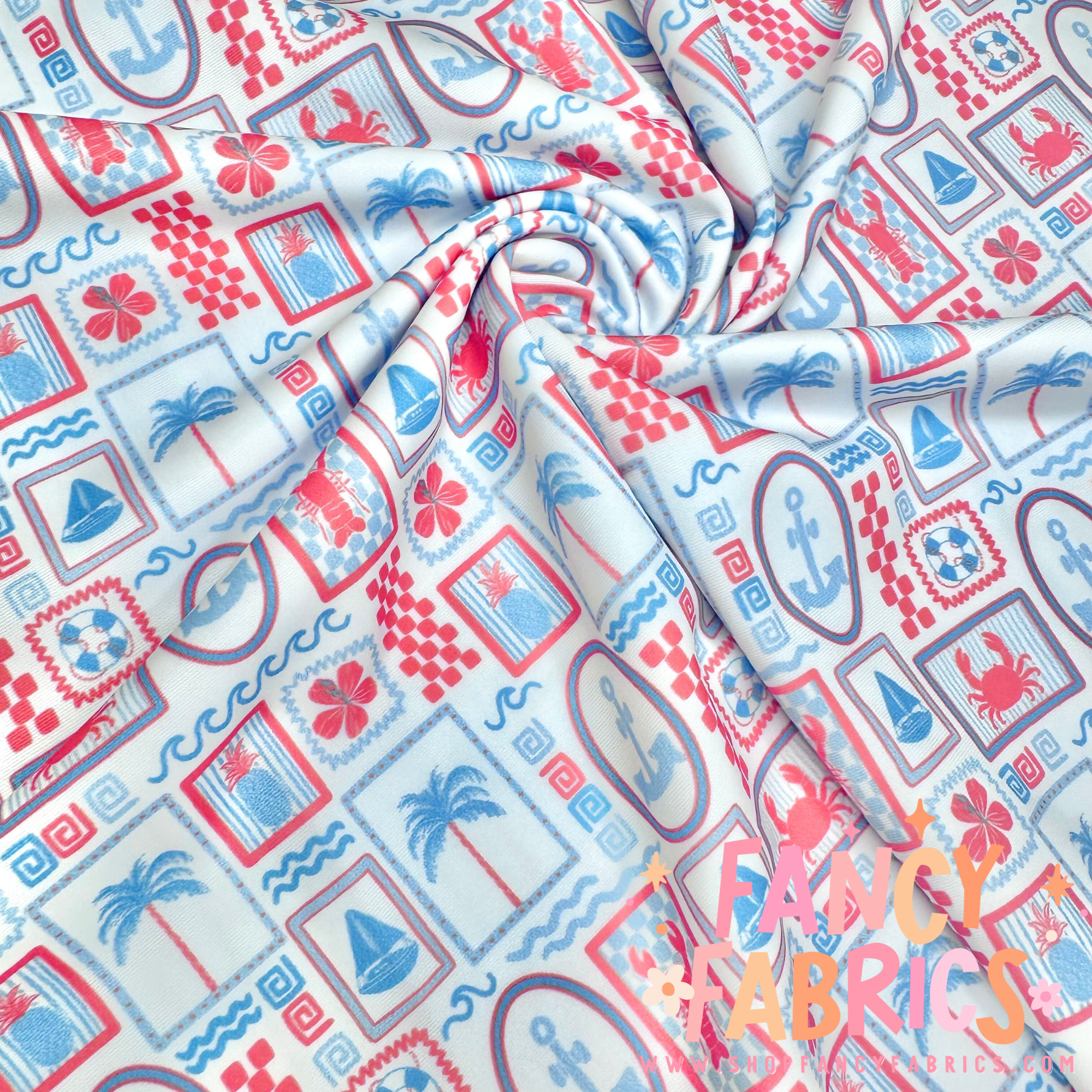 Nautical Babe | Swim | 4x4 Scaling | Ready To Ship