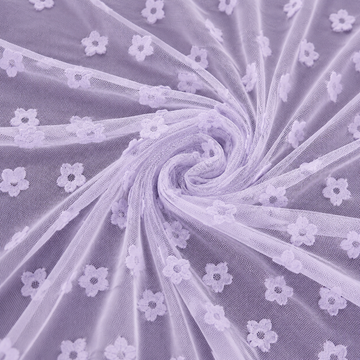 Purple | Daisy Mesh | Ready To Ship