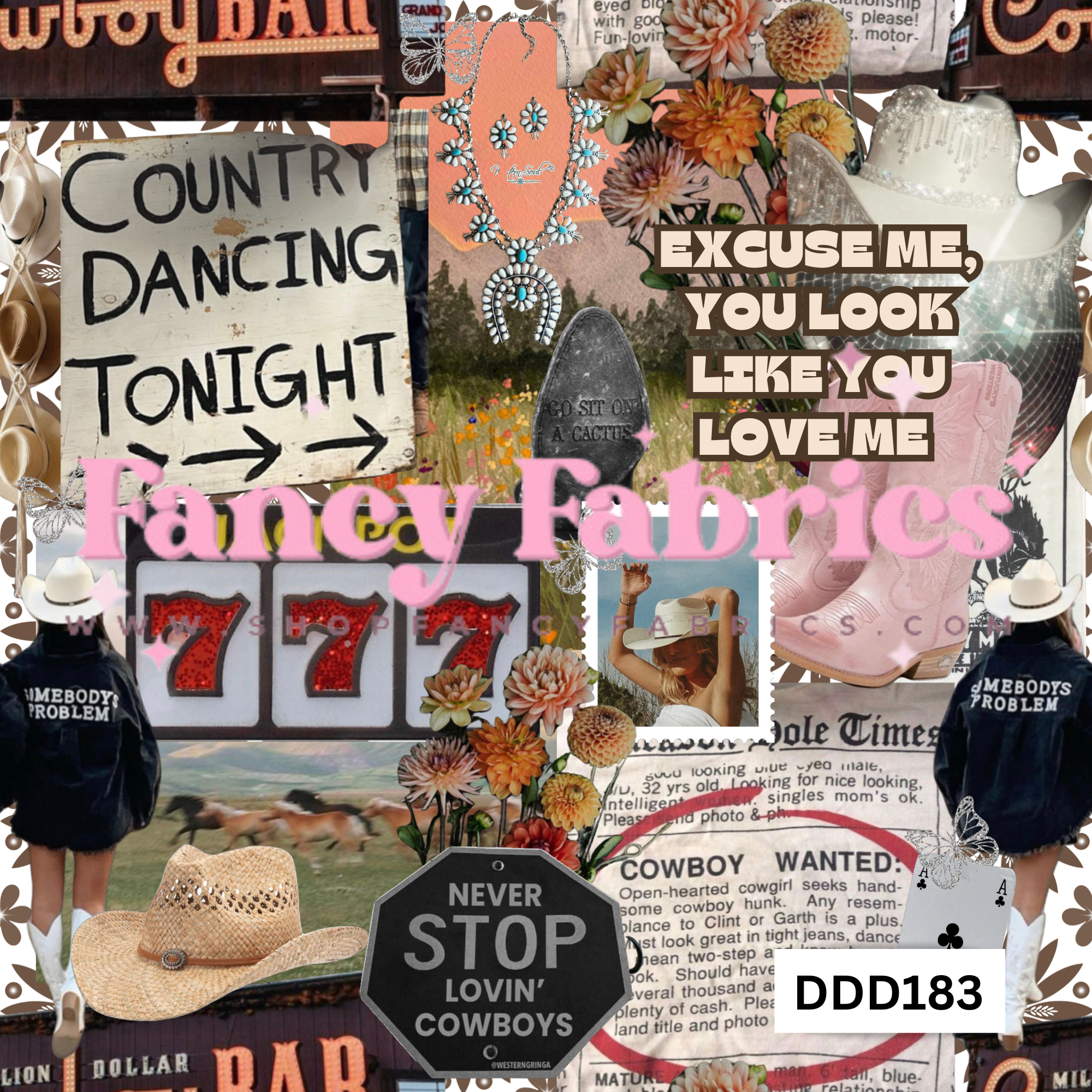 DDD183 | PREORDER | By The Yard