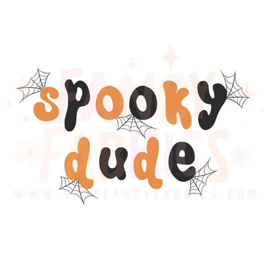 Spooky Dude | Child Size | DTF Transfer