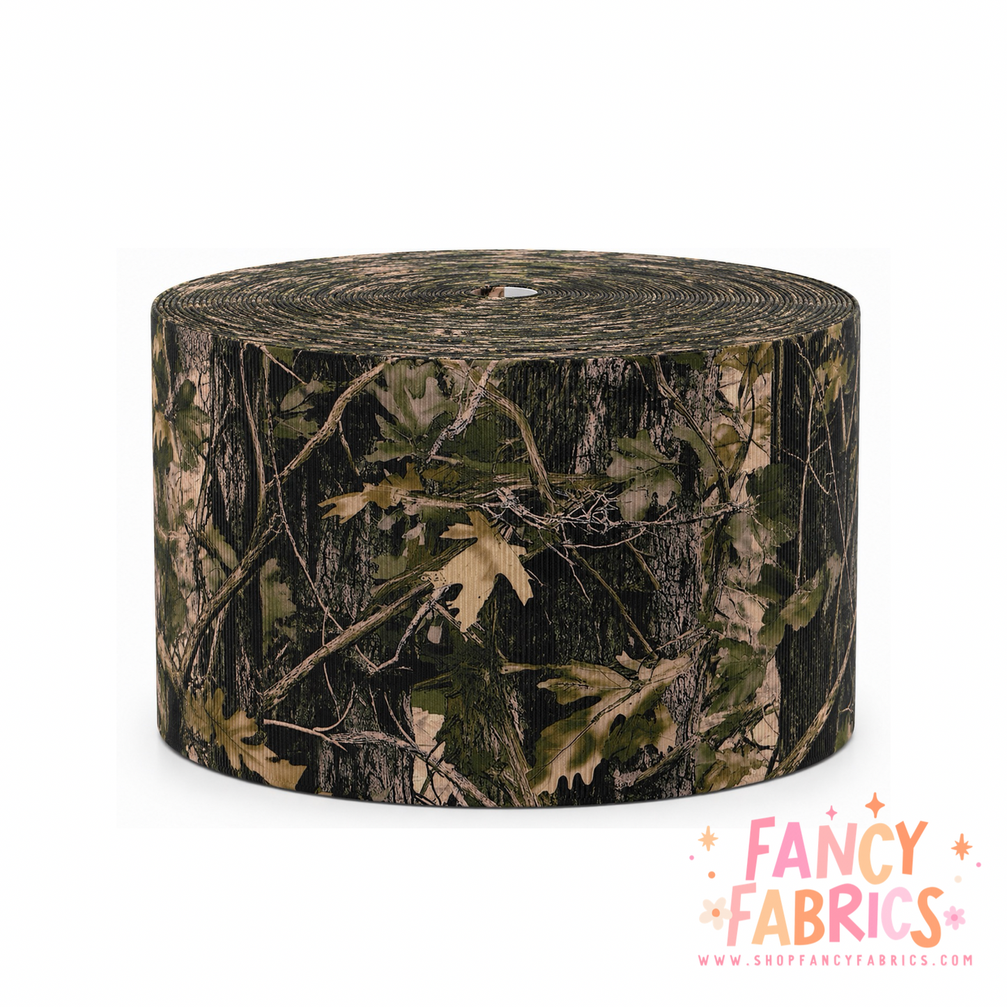 Classic Camo | 3" Single Sided | Printed Ribbon | Ready To Ship