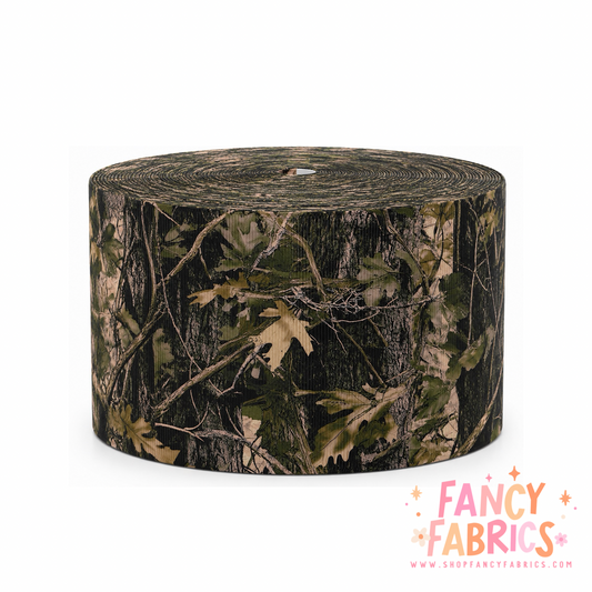 Classic Camo | 3" Single Sided | Printed Ribbon | Ready To Ship