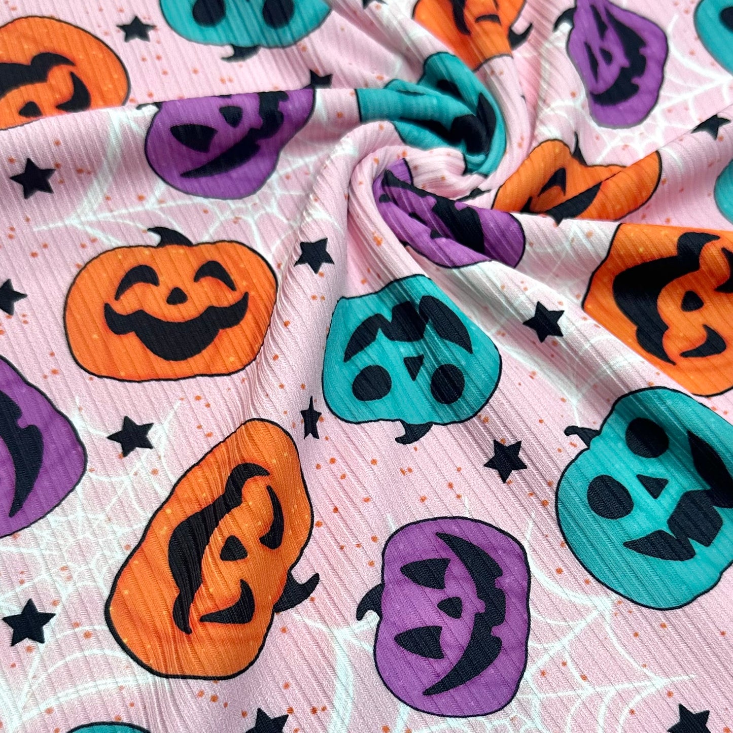 Jack 'O Lanterns | 6x6 Scaling | Skinny Rib | Ready To Ship