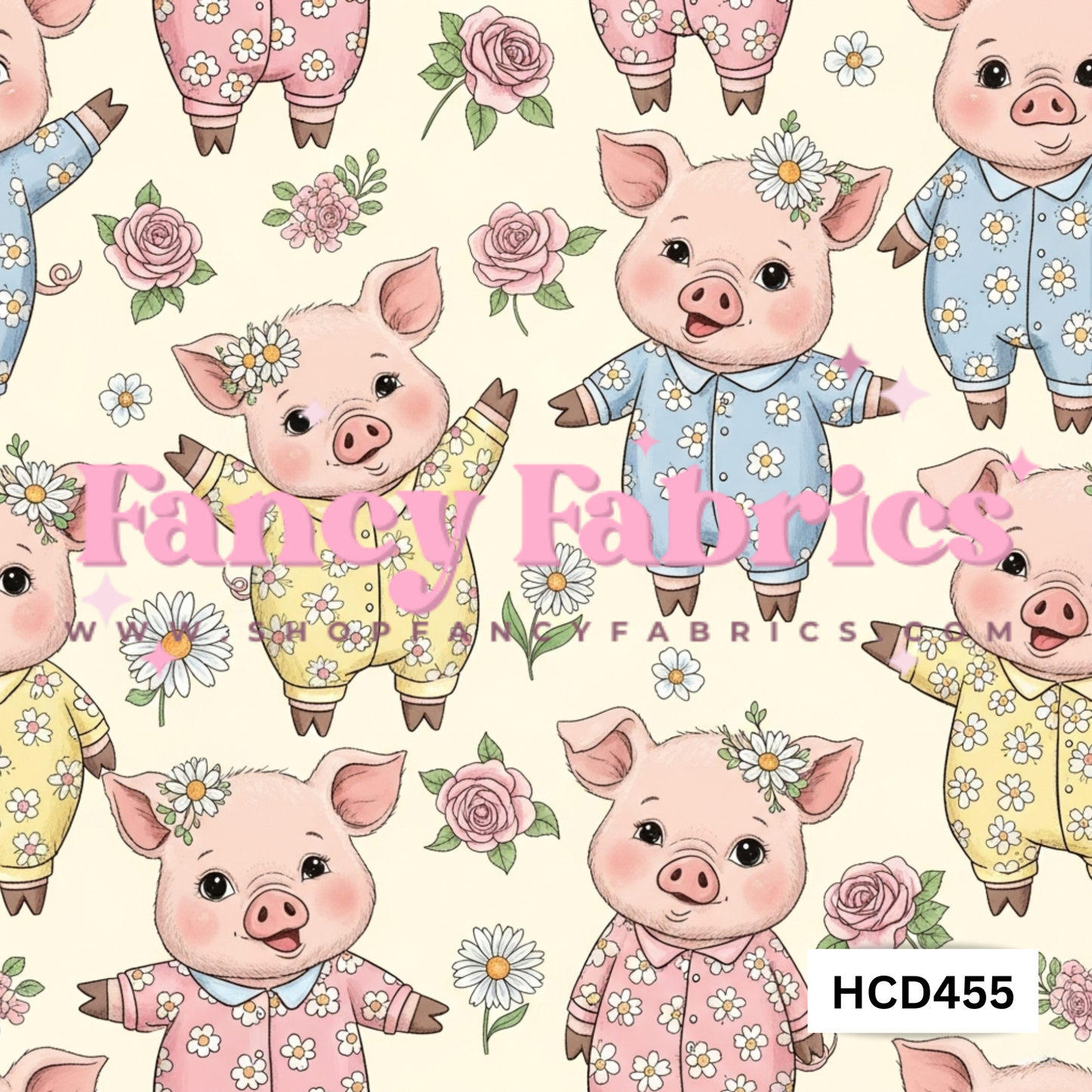 HCD455 | PREORDER | Fabric By The Yard