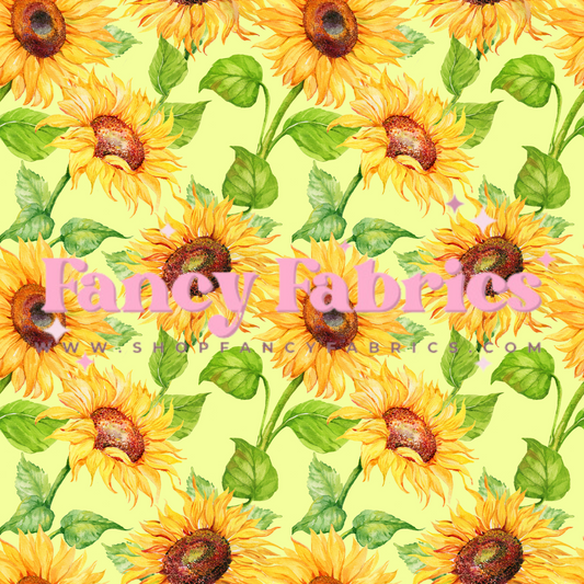 Creative Graphics | Sunflowers | PREORDER | By The Yard
