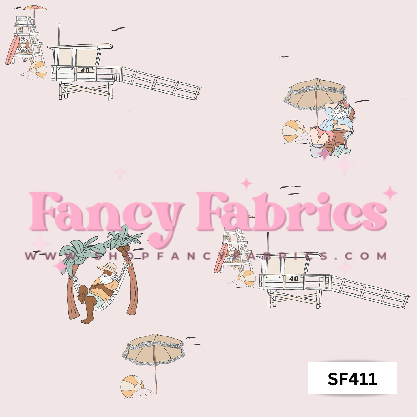 SF411 | PREORDER | Fabric By The Yard