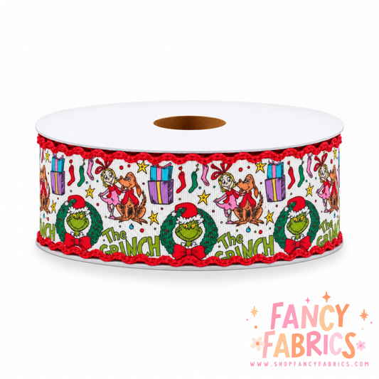 Green Guy Movie | 2" Single Sided | Moonstitch Printed Ribbon | Ready To Ship