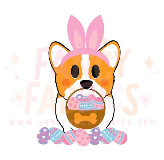 Corgi Bunny | Child Size | DTF Transfer