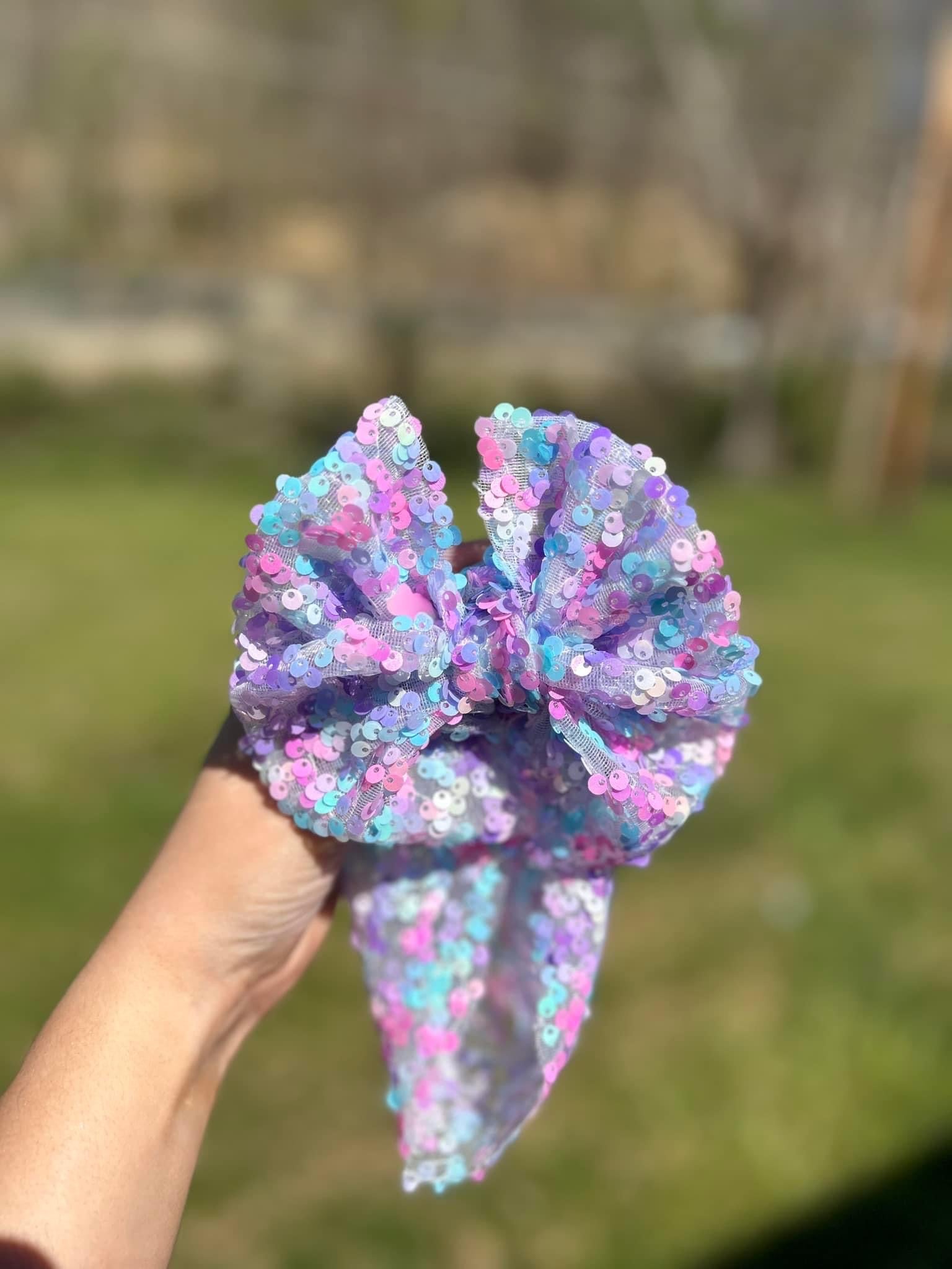 Electric Blue | Stretch Sequin Mesh | Ready To Ship