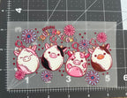 Squish Keychains | Toddler Size | DTF Transfer