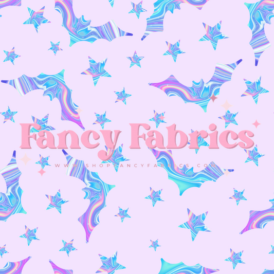 Holographic Bats (Purple) | PREORDER | By The Yard