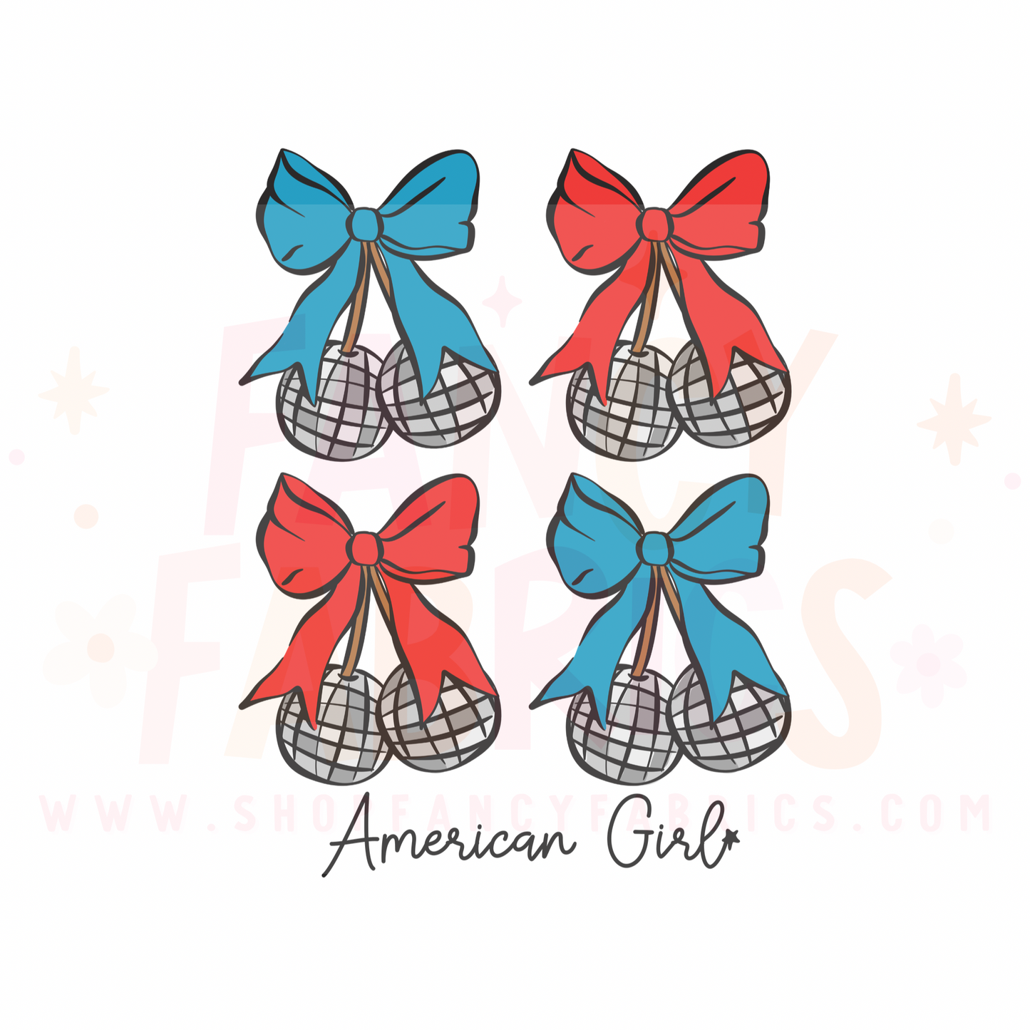 American Girl | Child Size | DTF Transfer