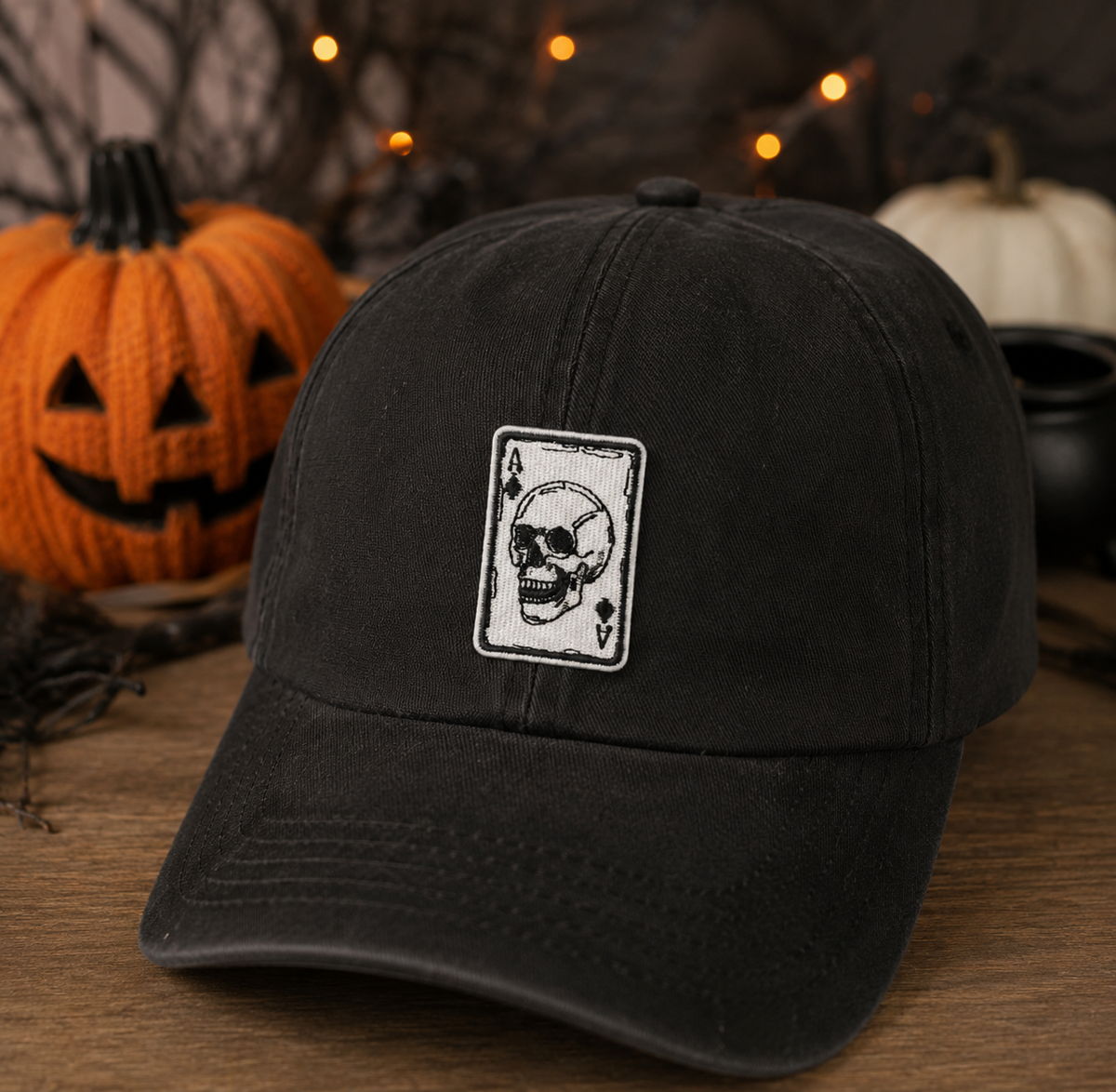 Skull Playing Cards | Iron On Patch
