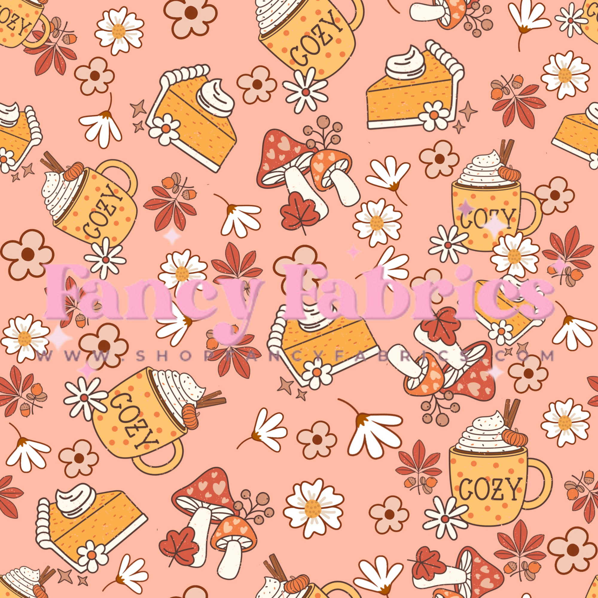 Creative Graphics | Fall Essentials (Pink) | PREORDER | By The Yard