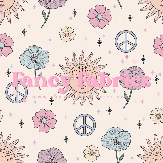 Lauren Liza Designs | Celestial Sun Floral | PREORDER | By The Yard