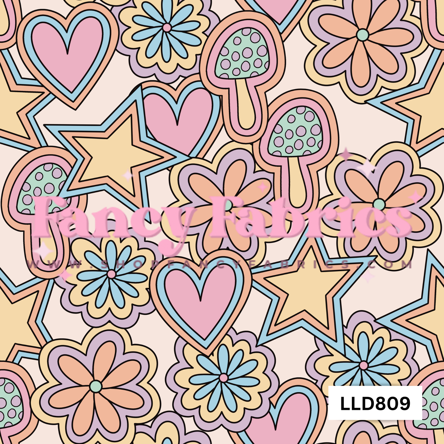 LLD809 | PREORDER | Fabric By The Yard