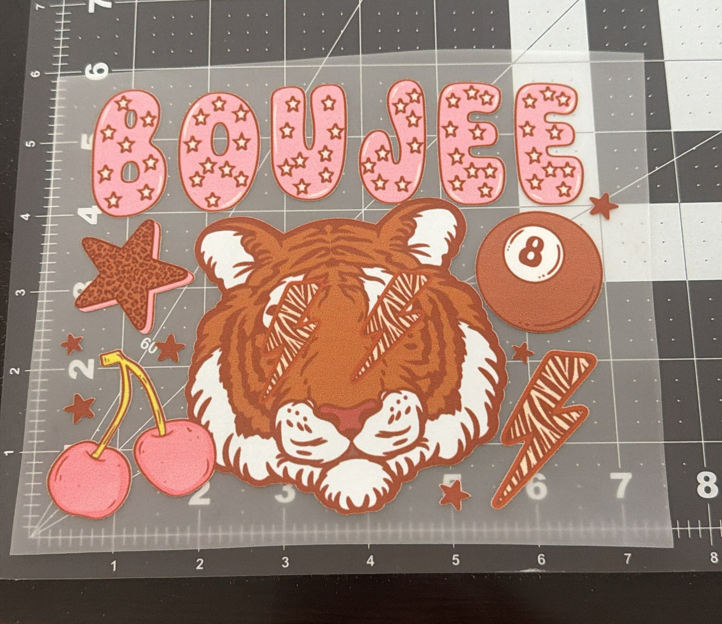Boujee Tiger | Child Size | DTF Transfer