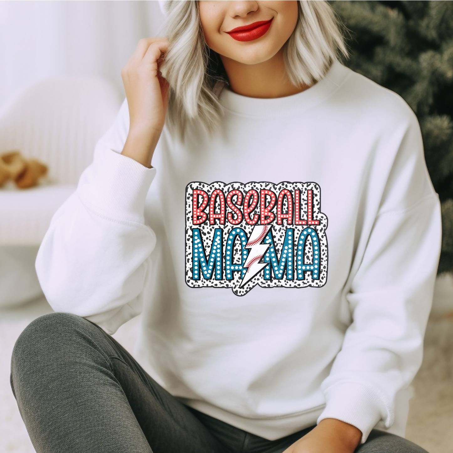 Baseball Mama | Adult Size | DTF Transfer | Ready To Ship