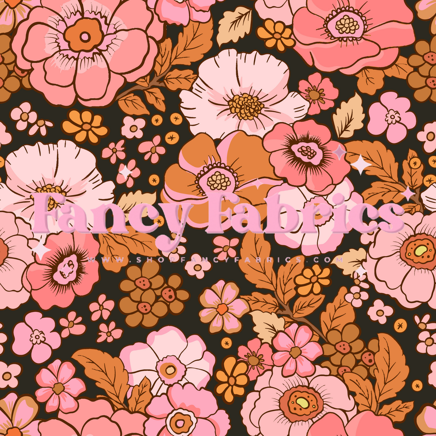 Muse Bloom | Noel (Black) | PREORDER | By The Yard
