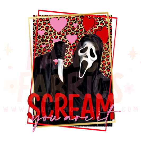 Scream You Are It | Adult Size | DTF Transfer | Ready To Ship