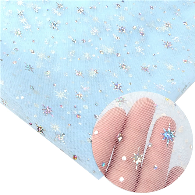 Holo Sparkles (Blue) | Mesh | Ready To Ship