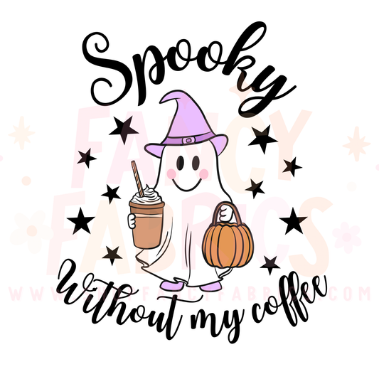 Spooky Without Coffee | Child Size | DTF Transfer