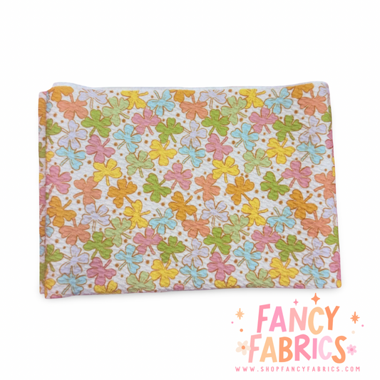 Colorful Clovers | 5" x WOF | Bullet Strip | Ready To Ship