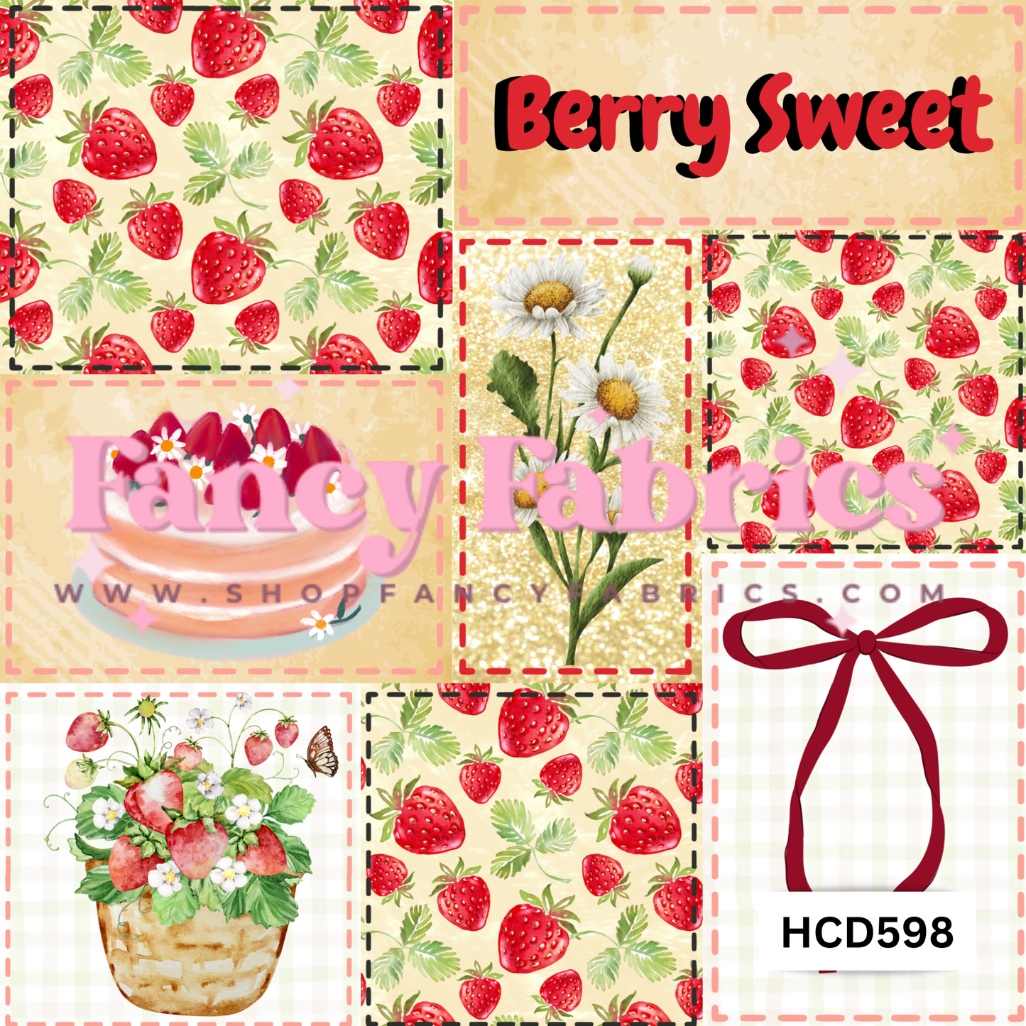 HCD598 | PREORDER | Fabric By The Yard