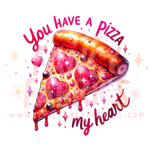 Pizza My Heart | Child Size | DTF Transfer