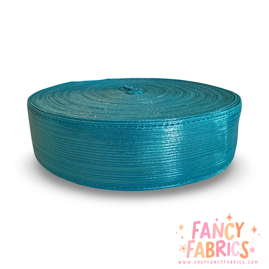 Turquoise | 1.5" + 3" | Shimmer Ribbon | Ready To Ship