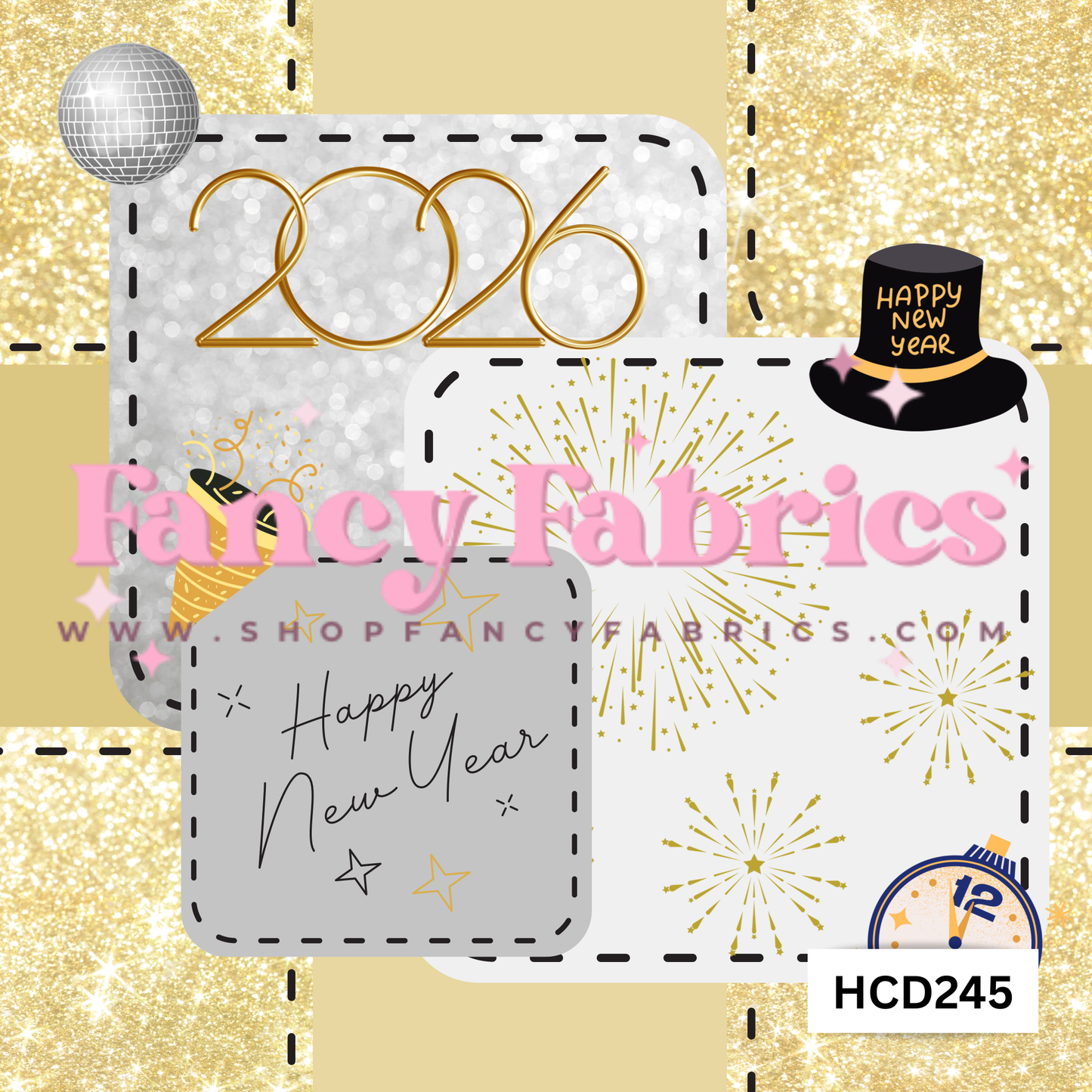 HCD245 | PREORDER | Fabric By The Yard