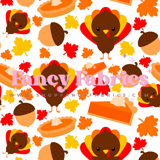 Creative Graphics | Thanksgiving Turkeys | PREORDER | By The Yard
