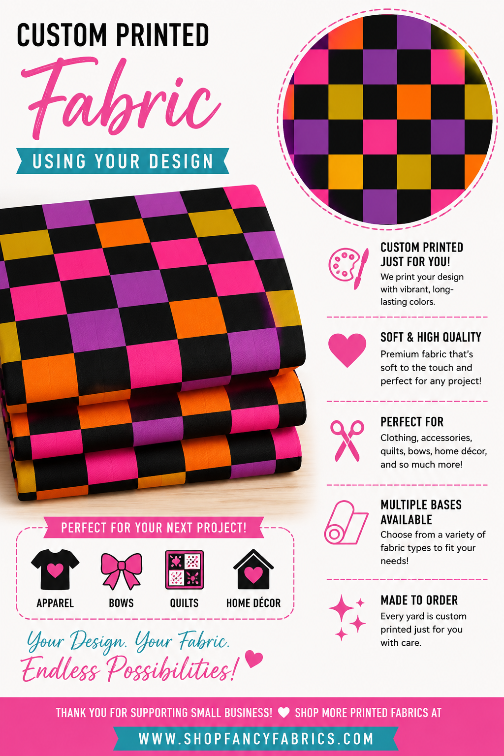 Custom Design | PREORDER | Fabric By The Yard