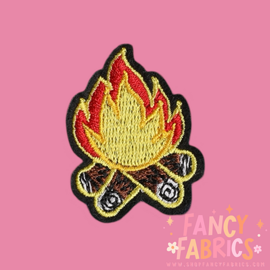 Campfire Iron On Patch